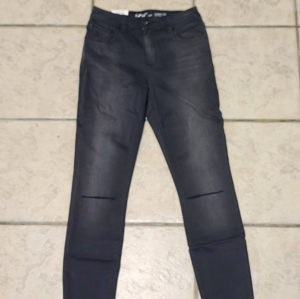 inc novelty denim skinny leg jean